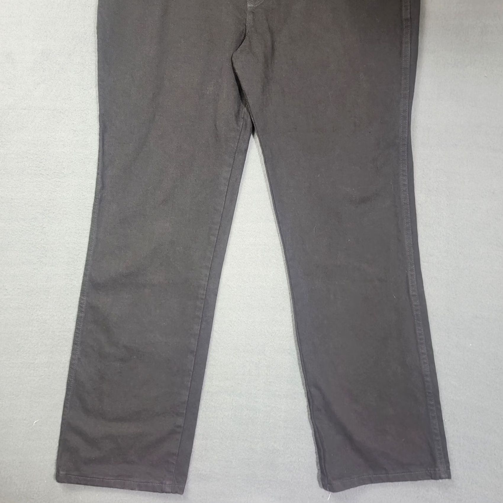 Wrangler Wrangler Cowboy Cut Jeans 40x30 Slim Bootcut Black Denim 936WBK Mens Regular 5-Pocket Comfort Rise Mid 40 Waist Inseam 30 Mens Jeans Black Size US 40 / EU 56 - 5 Thumbnail