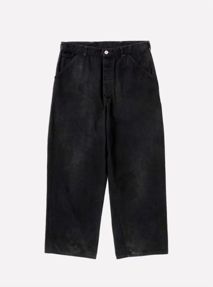 A.PRESSE A.PRESSE Vintage Black Denim Work Pants Size US 32 / EU 48 - 1 Thumbnail
