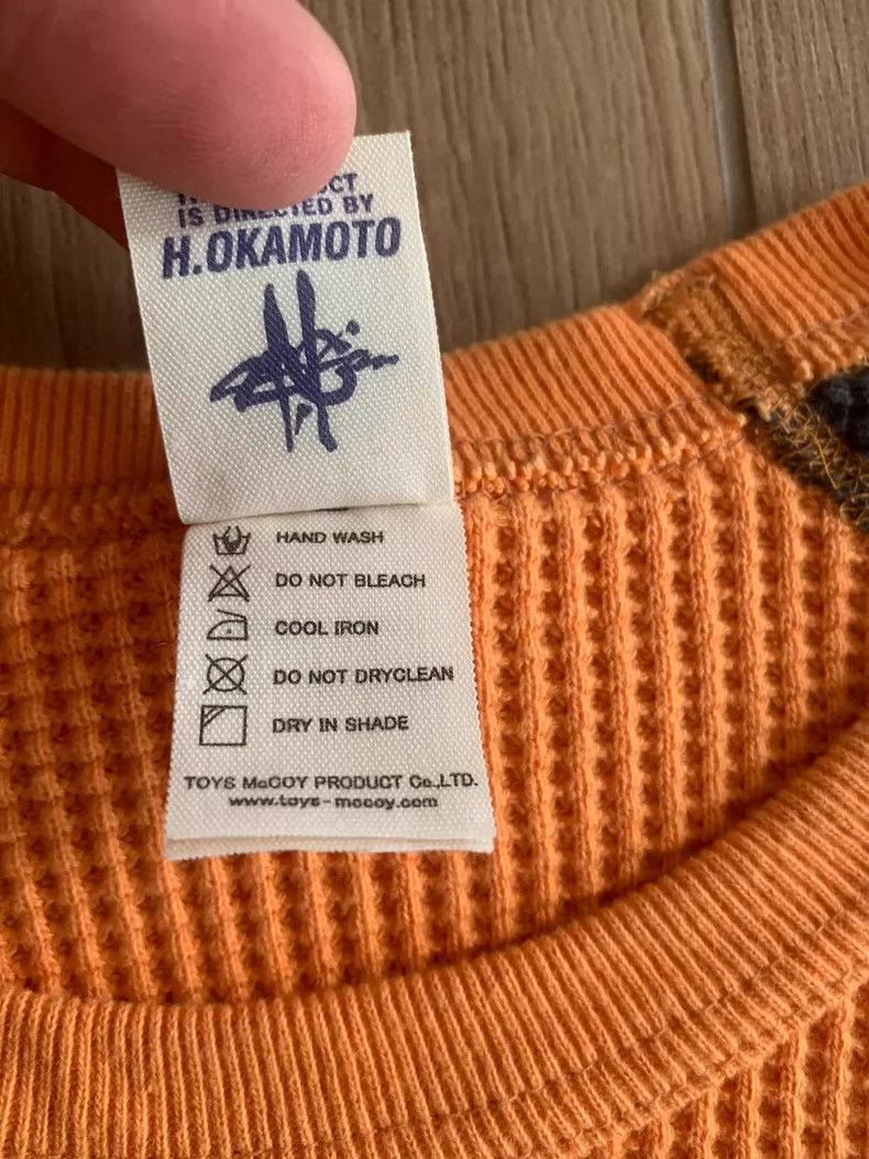 TOYS McCOY TOYS McCoy Elsinore Grand Prix waffle Amekaji hoodie Size US XXL / EU 58 / 5 - 3 Thumbnail