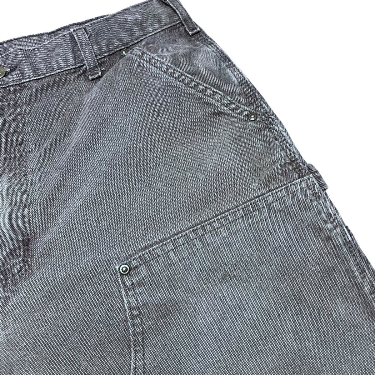 Carhartt × Vintage 2000s Carhartt Brown Double Knee Carpenter Dungaree Pants Size US 33 - 5 Thumbnail