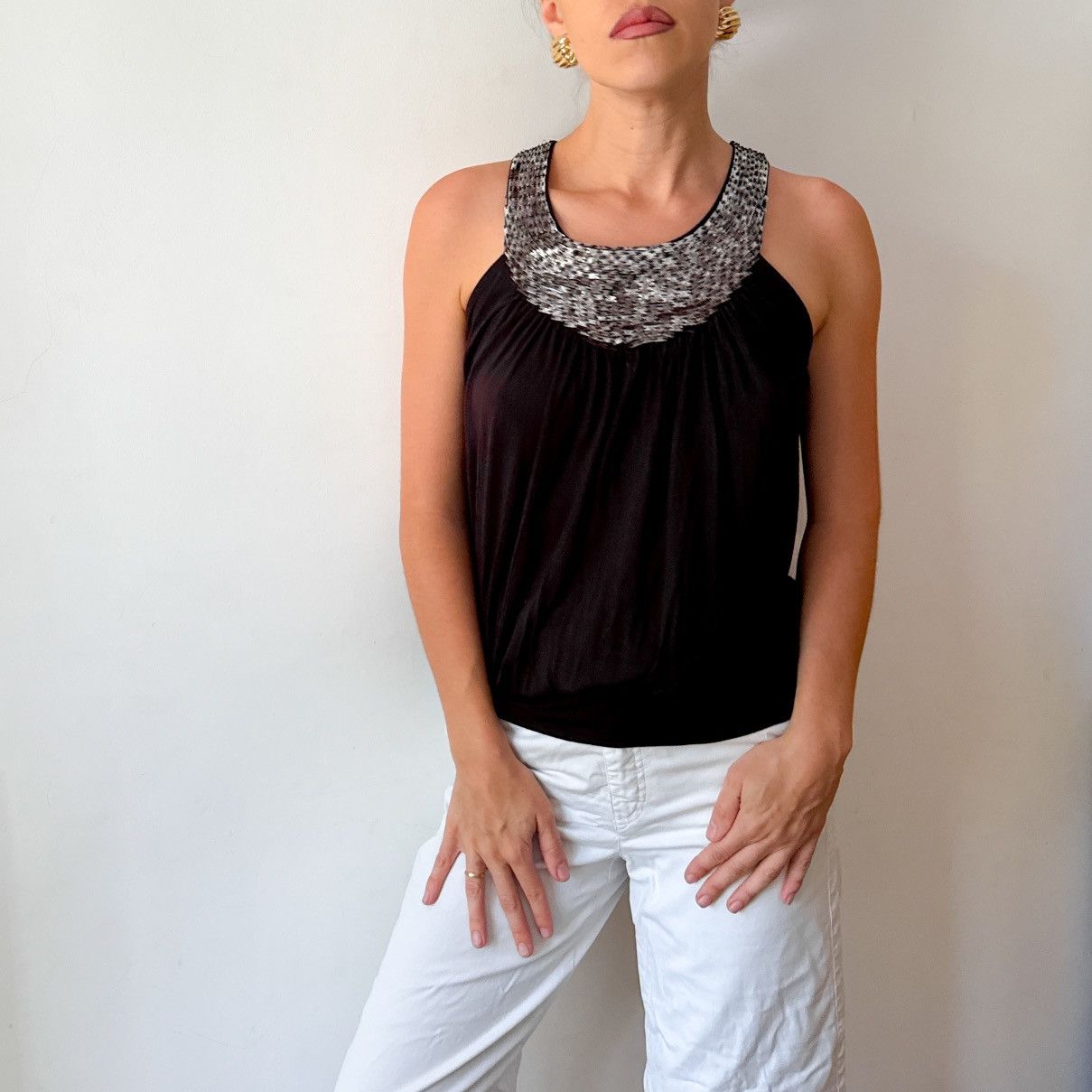 Vintage TwentyOne USA indie style vintage tank top y2k Size M / US 6-8 / IT 42-44 - 2 Thumbnail