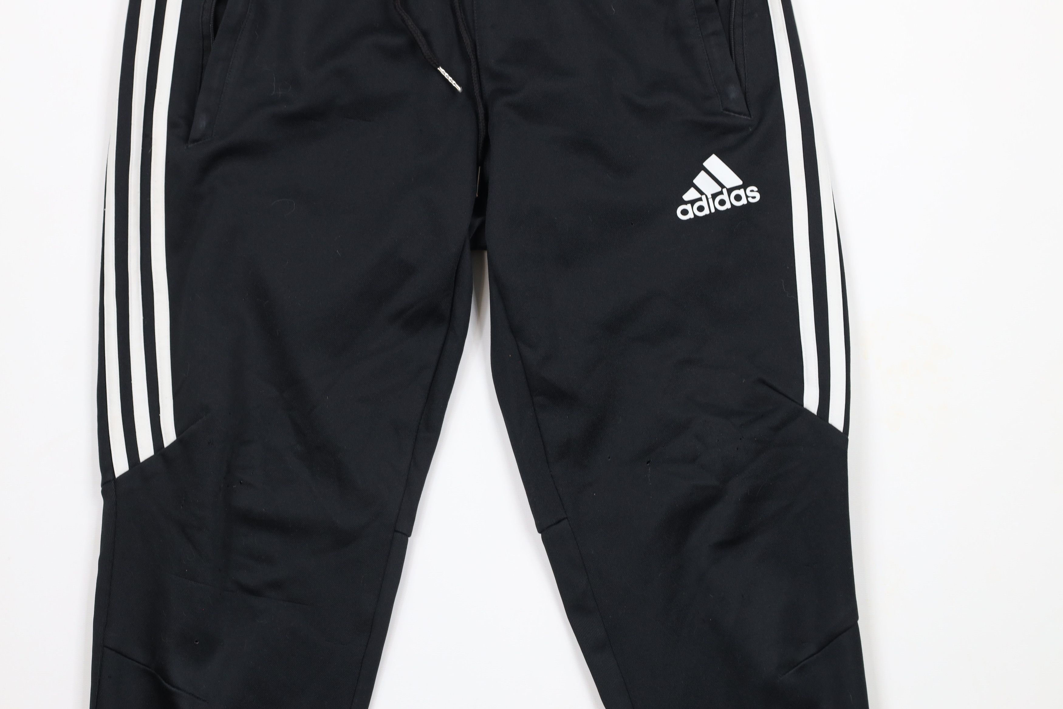 Adidas × Vintage Vintage Adidas Out Soccer Tapered Leg Warm Up Pants Black Size US 34 / EU 50 - 3 Thumbnail