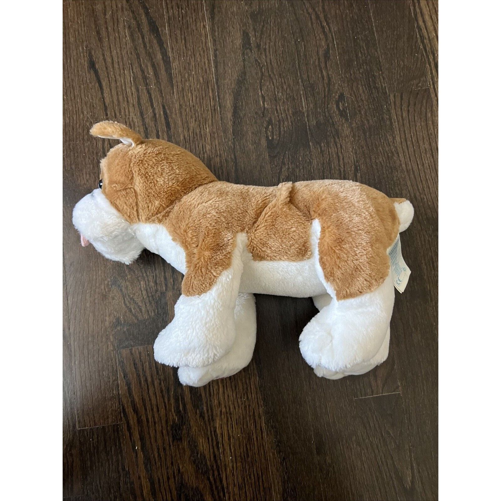 Other Build A Bear Workshop Bulldog Dog Plush Stuffed Animal 15" Size ONE SIZE - 3 Thumbnail
