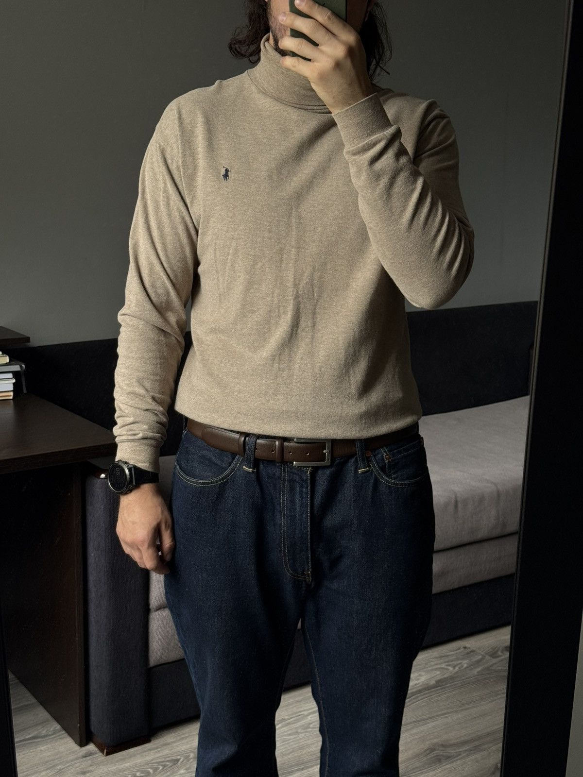 Polo Ralph Lauren × Ralph Lauren Polo Ralph Lauren turtleneck sweatshirt M Size US M / EU 48-50 / 2 - 6 Thumbnail
