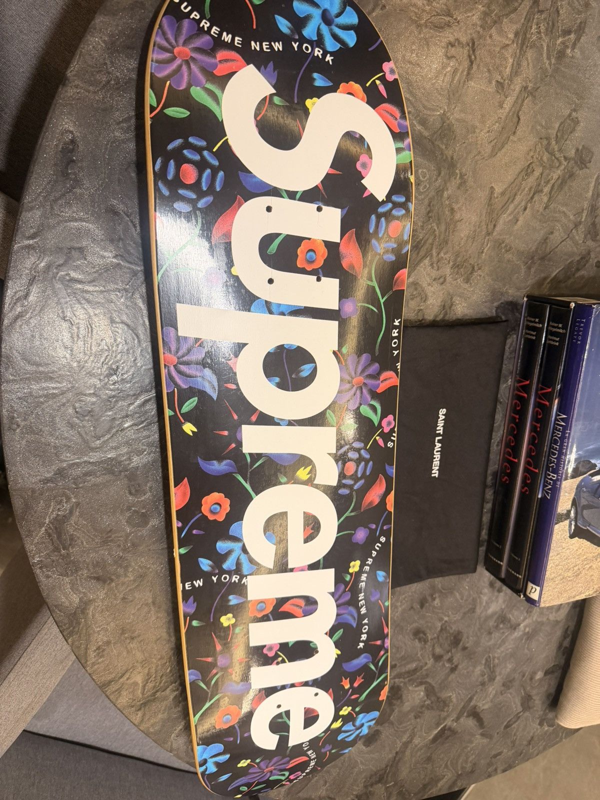 Supreme Supreme Floral Logo Skateboard Size ONE SIZE - 3 Thumbnail