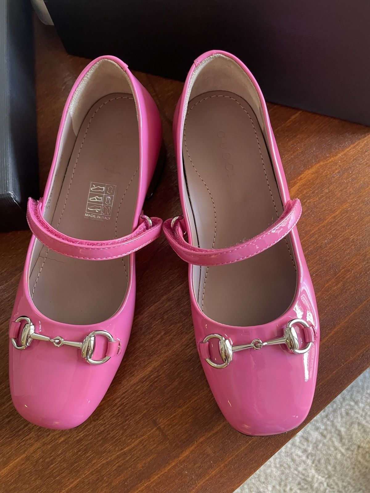Gucci New Authentic Gucci Girls Flat Ballet Shoes, Size 30 Size US 11 / IT 41 - 8 Thumbnail
