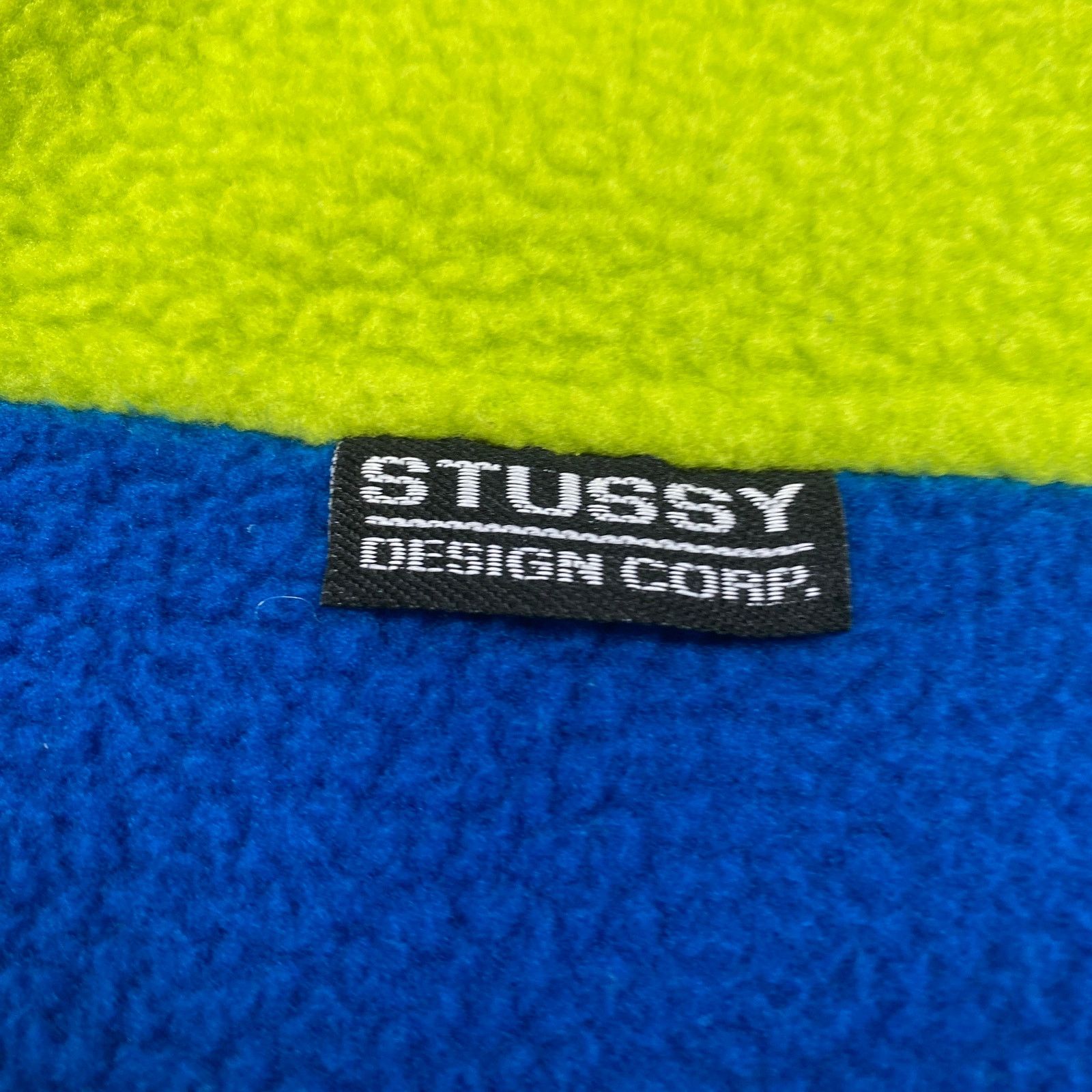 Stussy Stussy Design Corp Drift Diagonal Half Zip Sweater Small Size US S / EU 44-46 / 1 - 7 Thumbnail