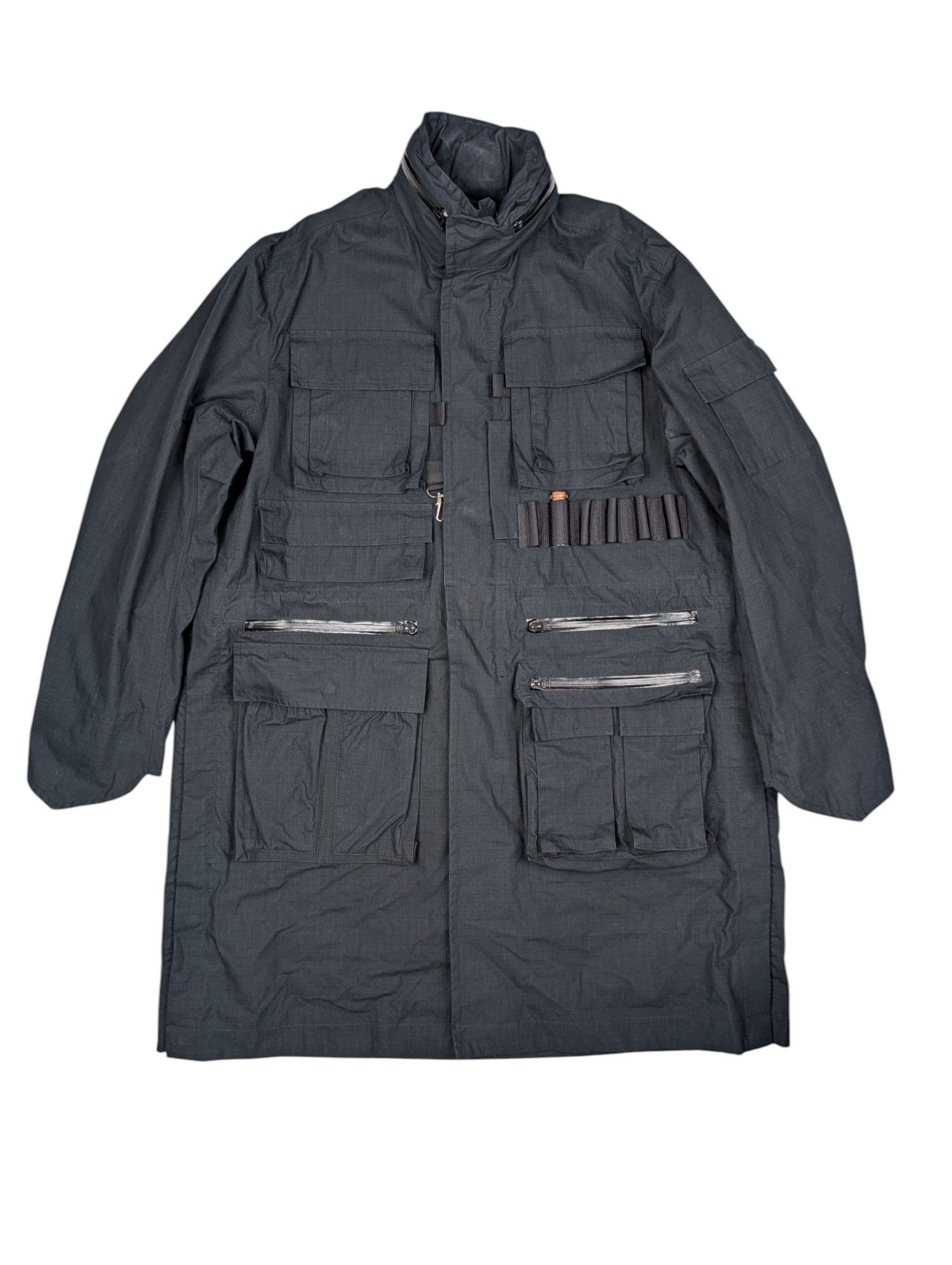 Sacai Sacai Black Olmetex Rip Stop Blouson Ripstop Size US S / EU 44-46 / 1 - 1 Thumbnail