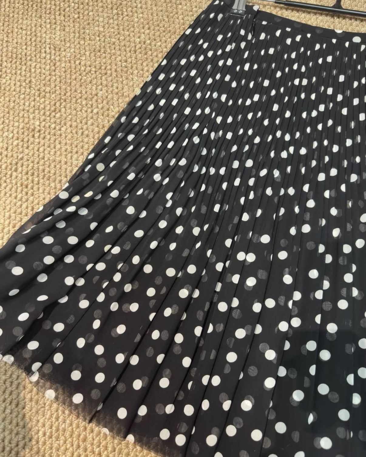 Comme des Garcons COMME des GARÇONS Polka Dot Pleated Skirt K23 Size 25" / US 0 / IT 36 - 2 Thumbnail