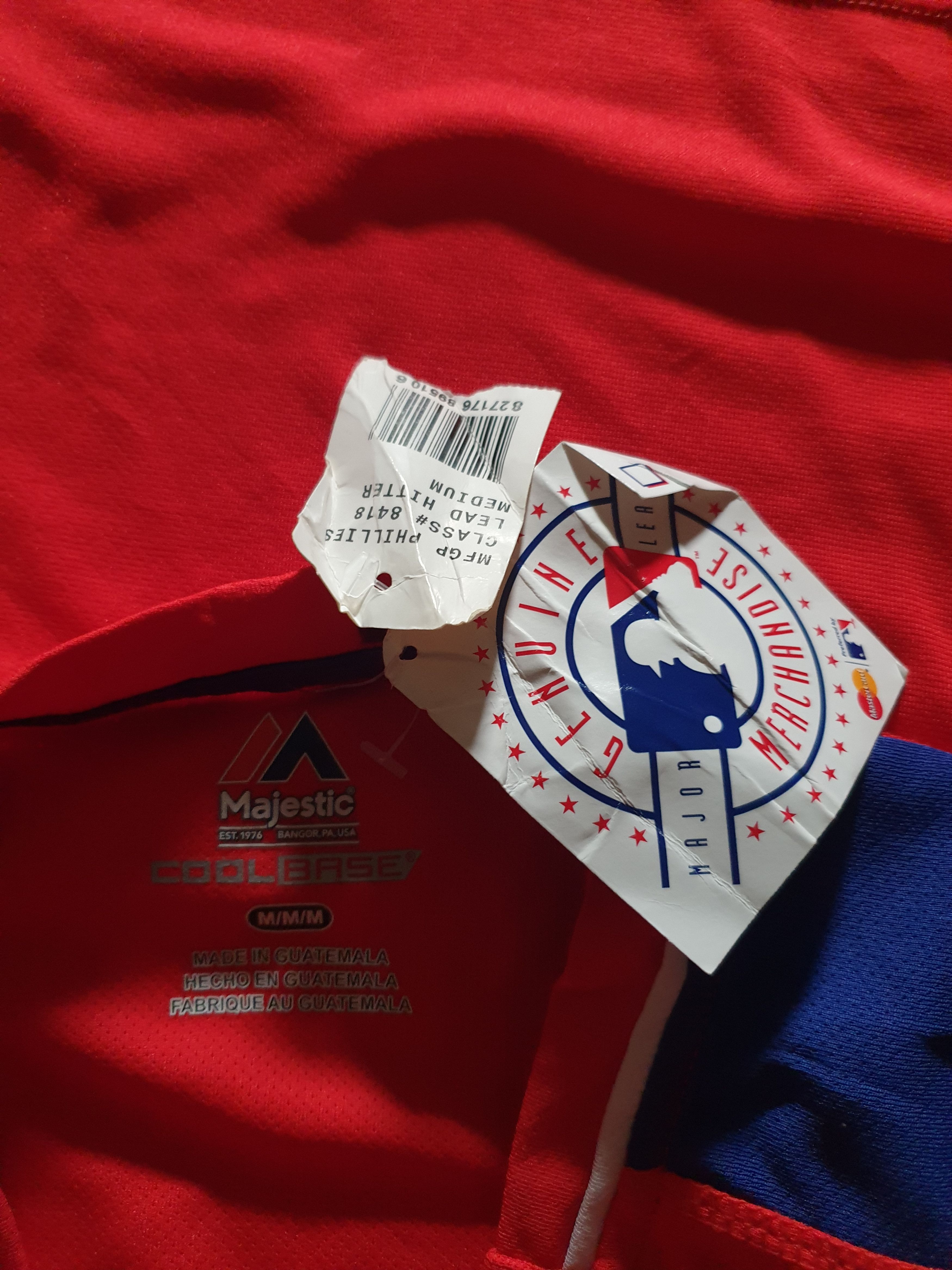 MLB 💥Phillies mlb red colour jersey Size US M / EU 48-50 / 2 - 3 Thumbnail