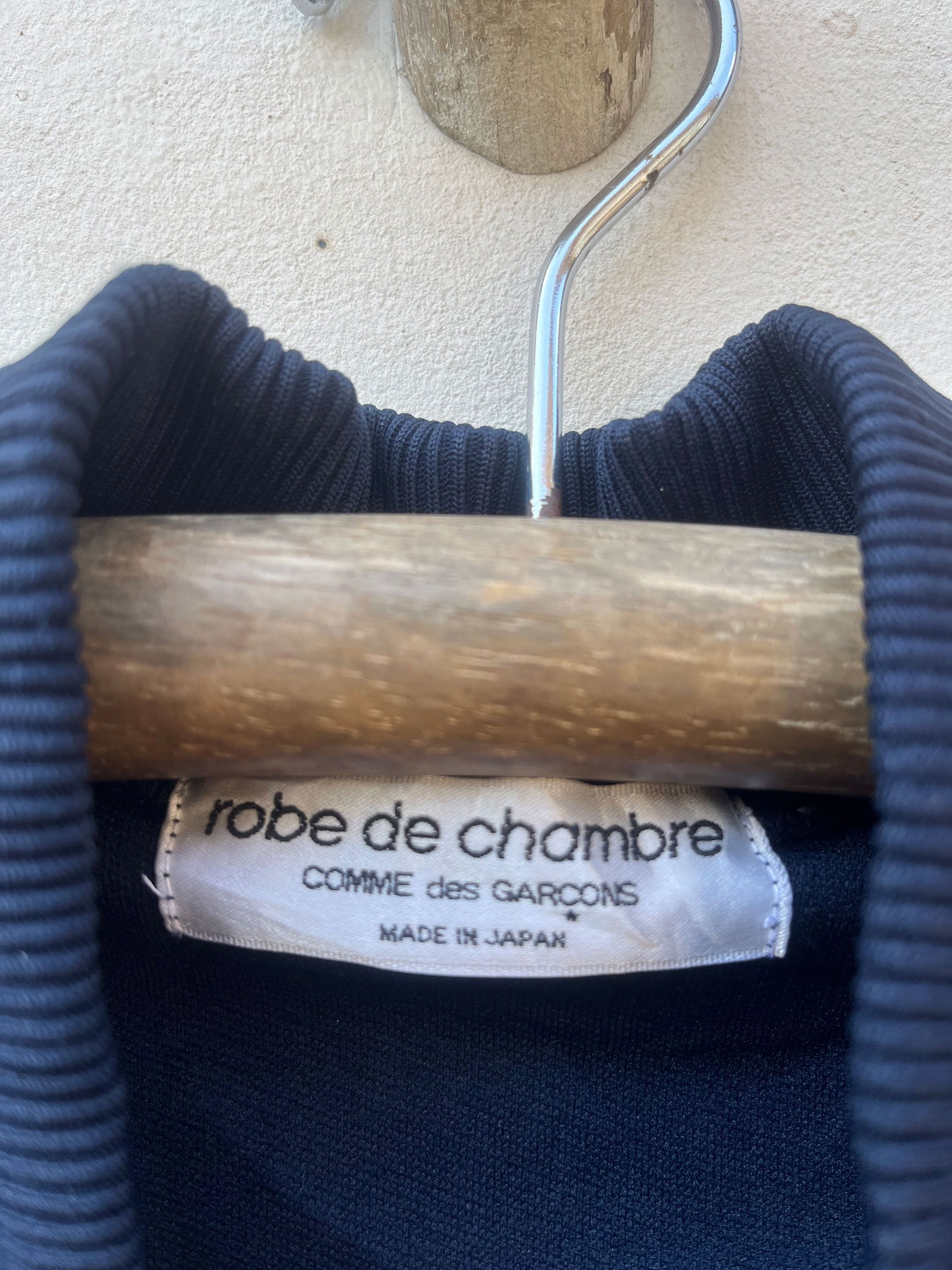 Comme des Garcons Vintage robe de chambre Rei Kawakubo Track Top Zipper Size S / US 4 / IT 40 - 2 Thumbnail
