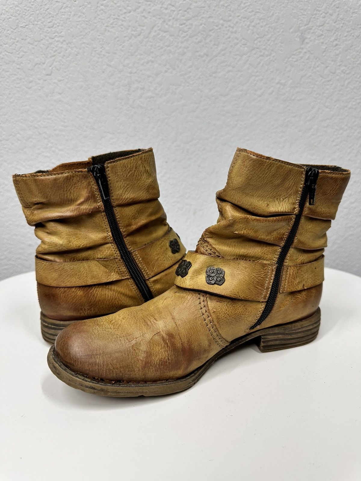 A.S.98 Vintage Leather Boots AS 98 Style Kapital Vibe Rick Owens Size US 8 / IT 38 - 11 Thumbnail