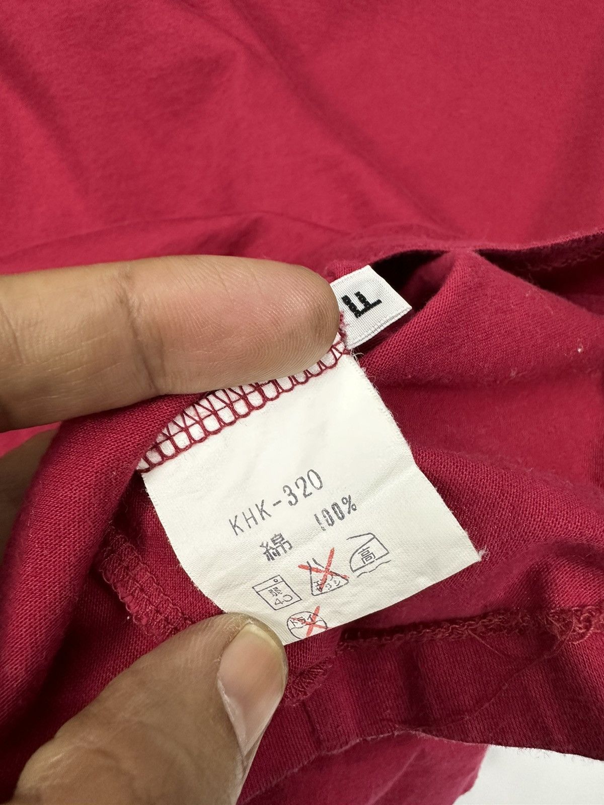 Kenzo × Vintage Vintage Kenzo Logo Crop Shirt A632 Size US M / EU 48-50 / 2 - 8 Thumbnail