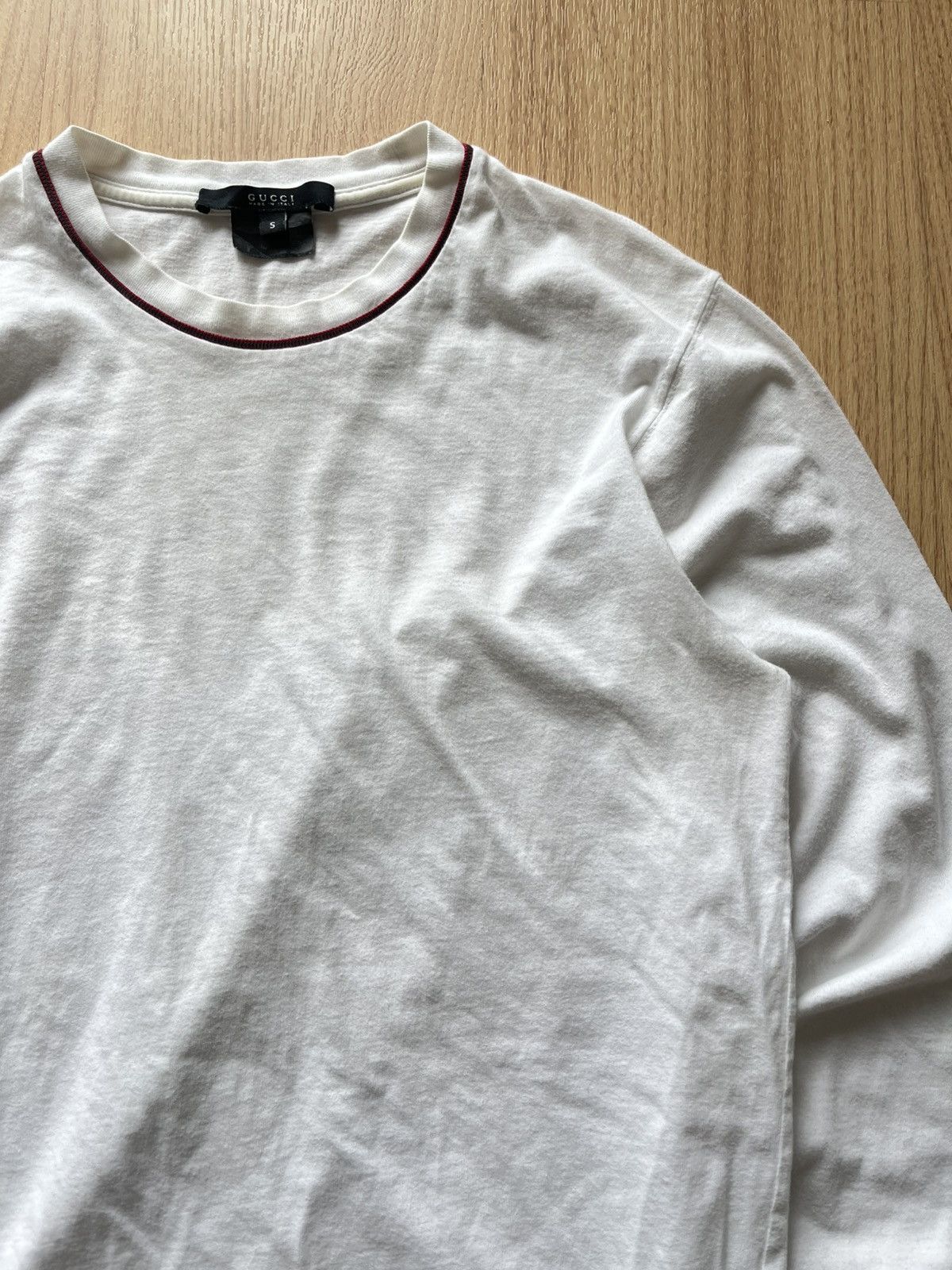 Gucci Gucci Long-Sleeve T-Shirt Size US S / EU 44-46 / 1 - 2 Thumbnail