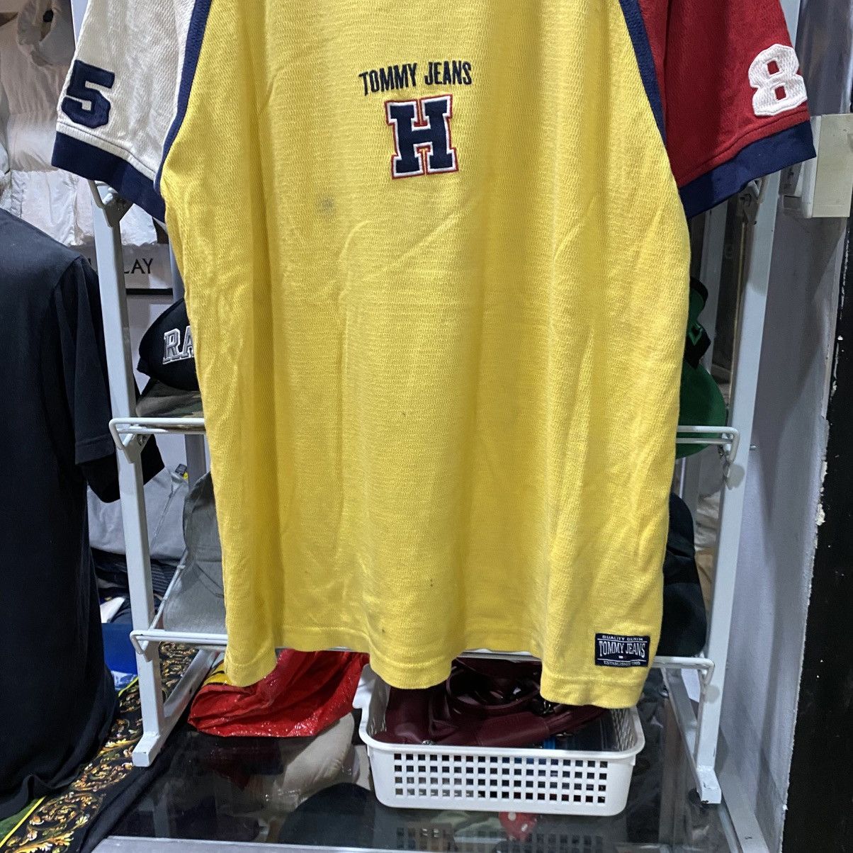 Tommy Hilfiger × Tommy Jeans × Vintage Y2K Vintage Tommy Jeans Shirts Size US L / EU 52-54 / 3 - 4 Thumbnail