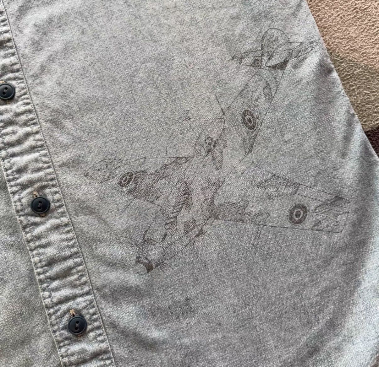 RRL Ralph Lauren Ralph Lauren Double RL Print Short Sleeve T-Shirt K22 Size US S / EU 44-46 / 1 - 5 Thumbnail