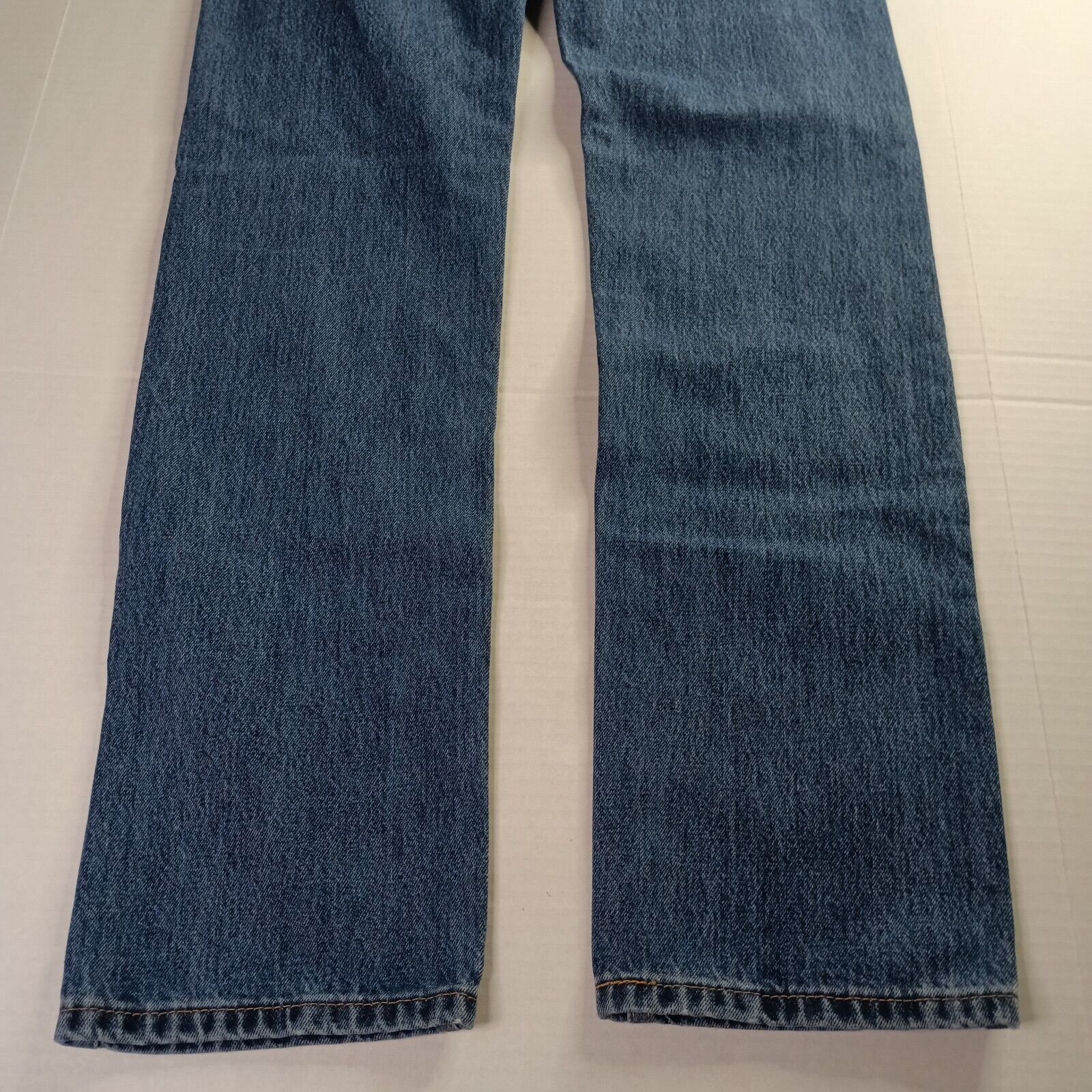 Levi's Levi's 505 Regular Jeans Men 29x34 Blue Stretch Straight Leg Size US 29 - 7 Thumbnail