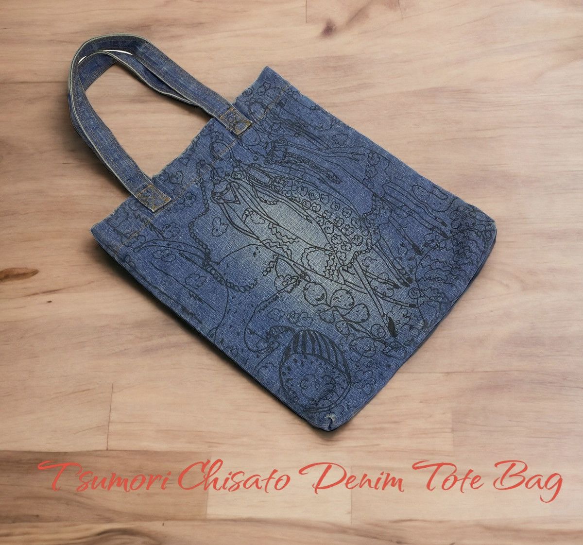 Issey Miyake × Tsumori Chisato Tsumori Chisato Issey Miyaki Denim Tote Bag Size ONE SIZE - 1 Thumbnail
