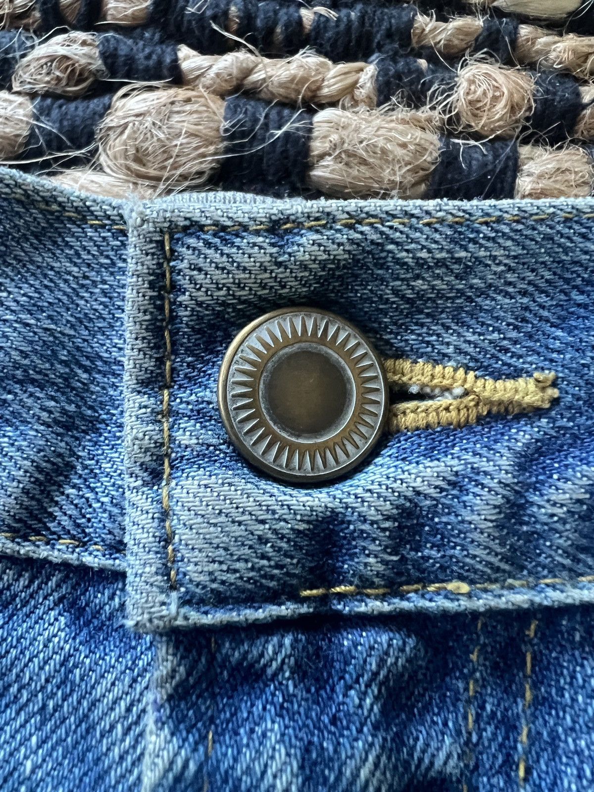 Undercover Undercover *Sample* AW03 Paperdoll Arabic Hybrid Denim Size US 36 / EU 52 - 3 Thumbnail