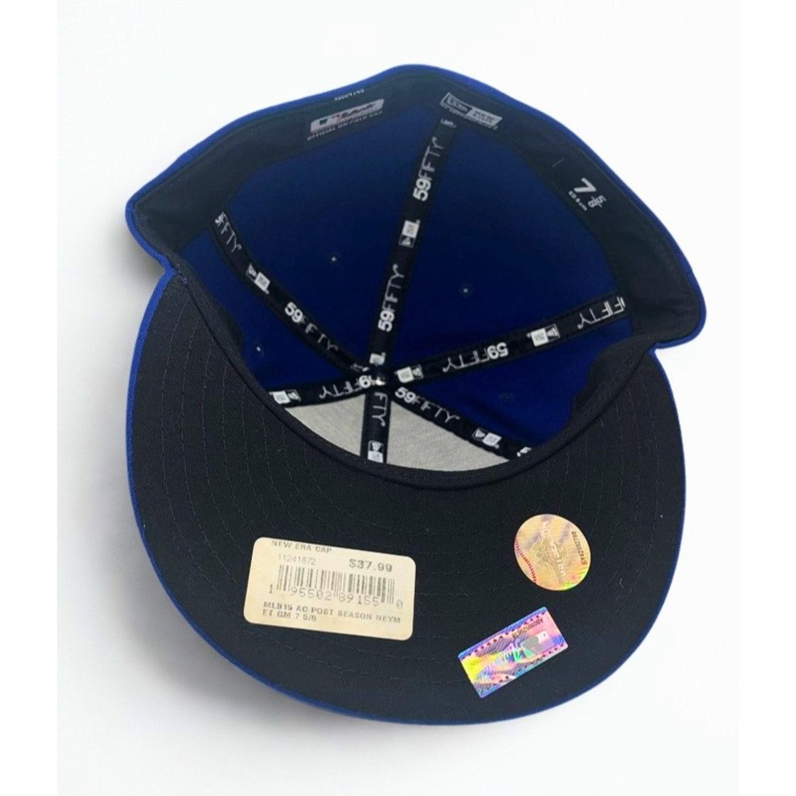 New Era New York Mets 2015 MLB Postseason Fitted Hat 7 5/8 New Era Size ONE SIZE - 8 Thumbnail