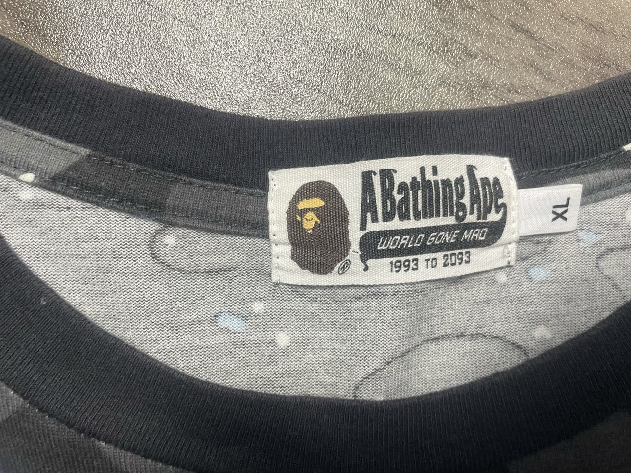 Bape A Bathing Ape Bape Camo Tshirt Size US XL / EU 56 / 4 - 8 Thumbnail