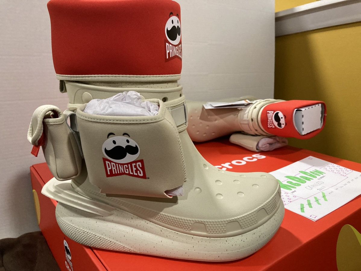 Crocs Pringles x Crocs Classic Crush Boot | Grailed