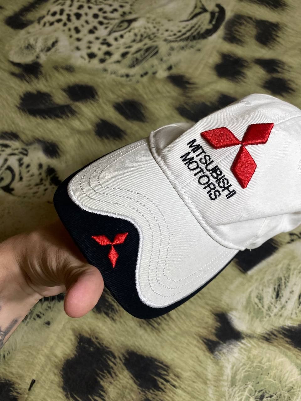 Vintage Vintage Mitsubishi Motors Team hat Size ONE SIZE - 6 Thumbnail