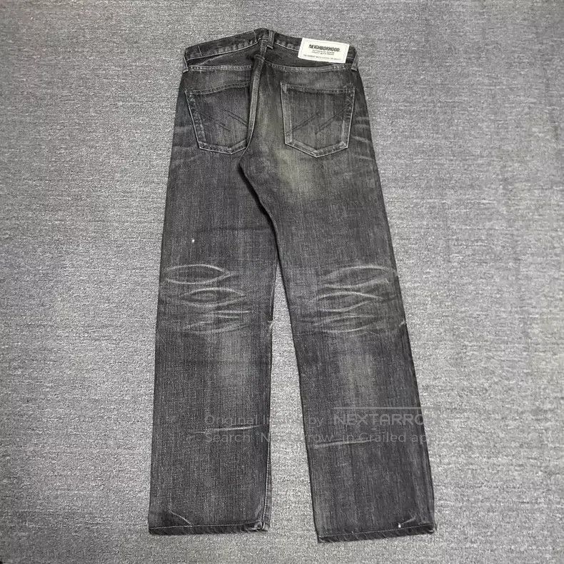 Neighborhood Neighborhood size S Autumn/Winter 19 Washed Denim Pants Size US 27 - 2 Thumbnail