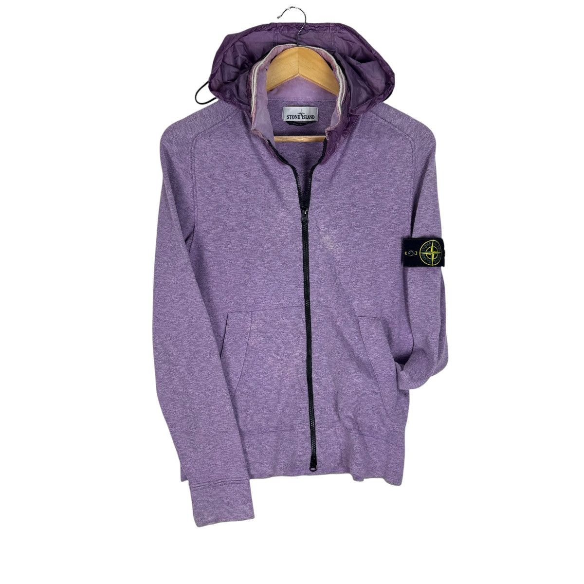 Stone Island 🌟STONE ISLAND HOODIE SS2014 MUSSOLA GOMMATA SWEATER Size US S / EU 44-46 / 1 - 1 Thumbnail