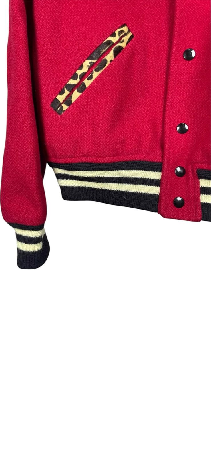 Saint Laurent Paris SAINT LAURENT PARIS FW14 "PSYCH ROCK" LEOPARD TEDDY JACKETS Size US S / EU 44-46 / 1 - 5 Thumbnail