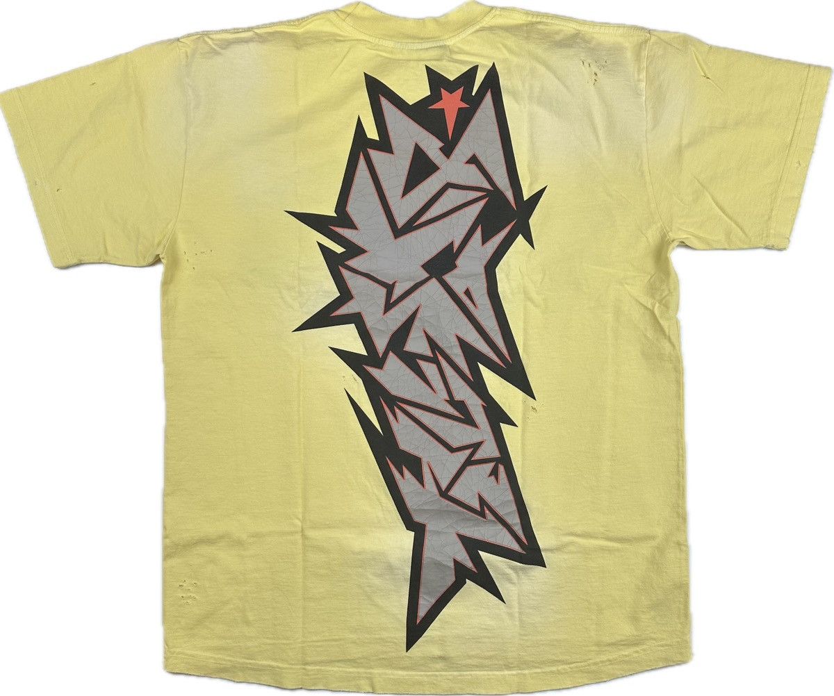 HELLSTAR Hellstar Cracked Print T-shirt Size US L / EU 52-54 / 3 - 3 Thumbnail
