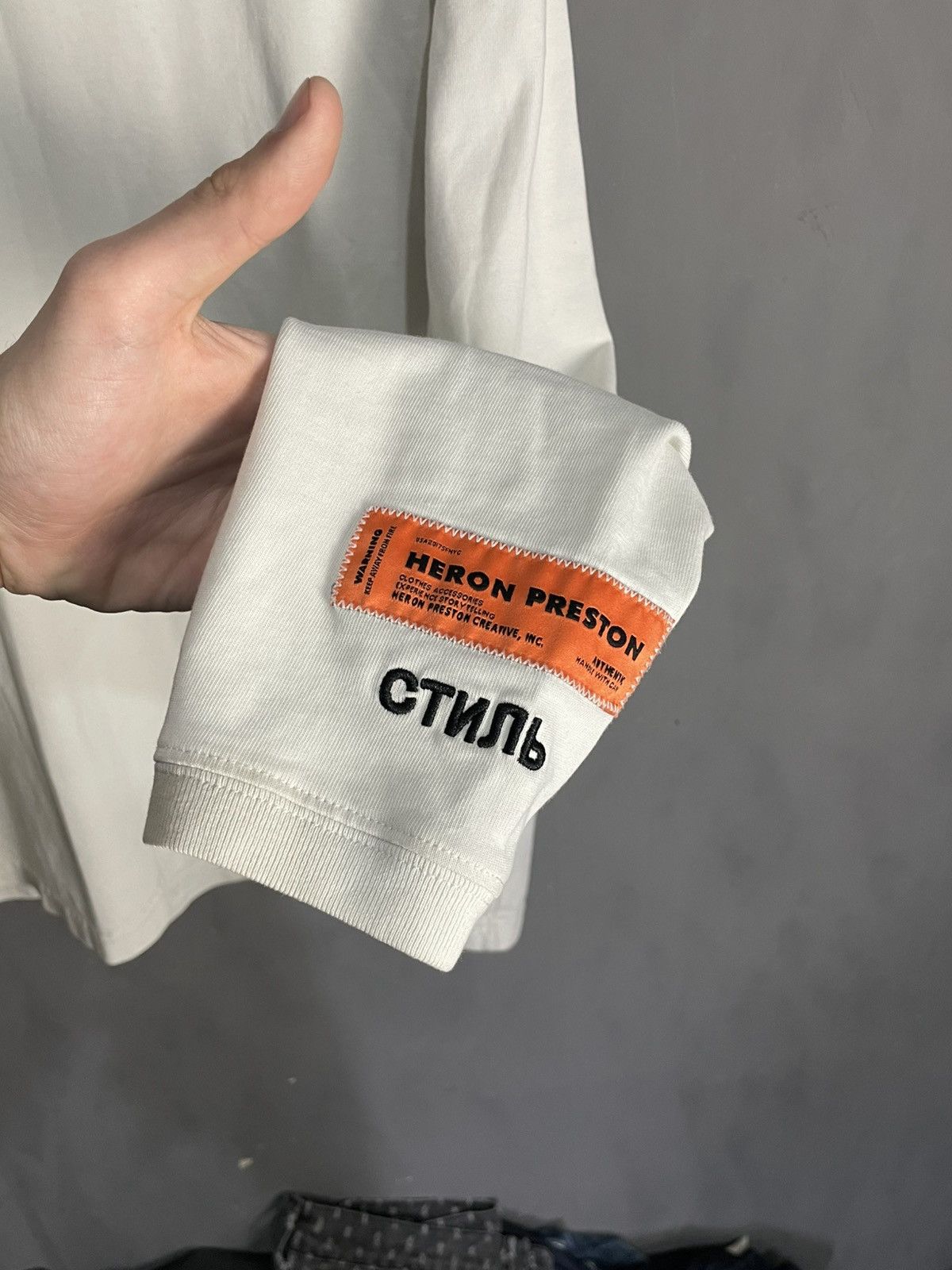 Heron Preston Heron Preston Long Sleeve Mock Neck Size US M / EU 48-50 / 2 - 5 Thumbnail