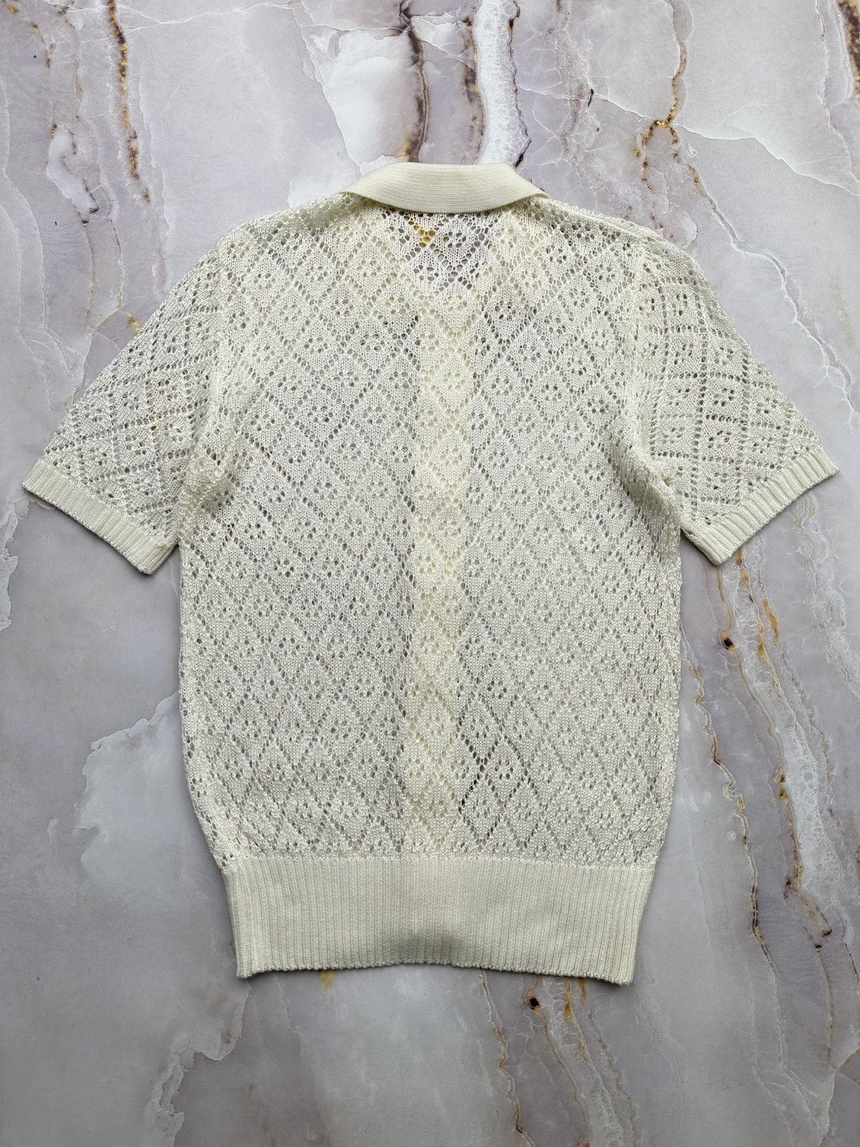 Japanese Brand Vintage Knit Polo Size US XS / EU 42 / 0 - 8 Thumbnail