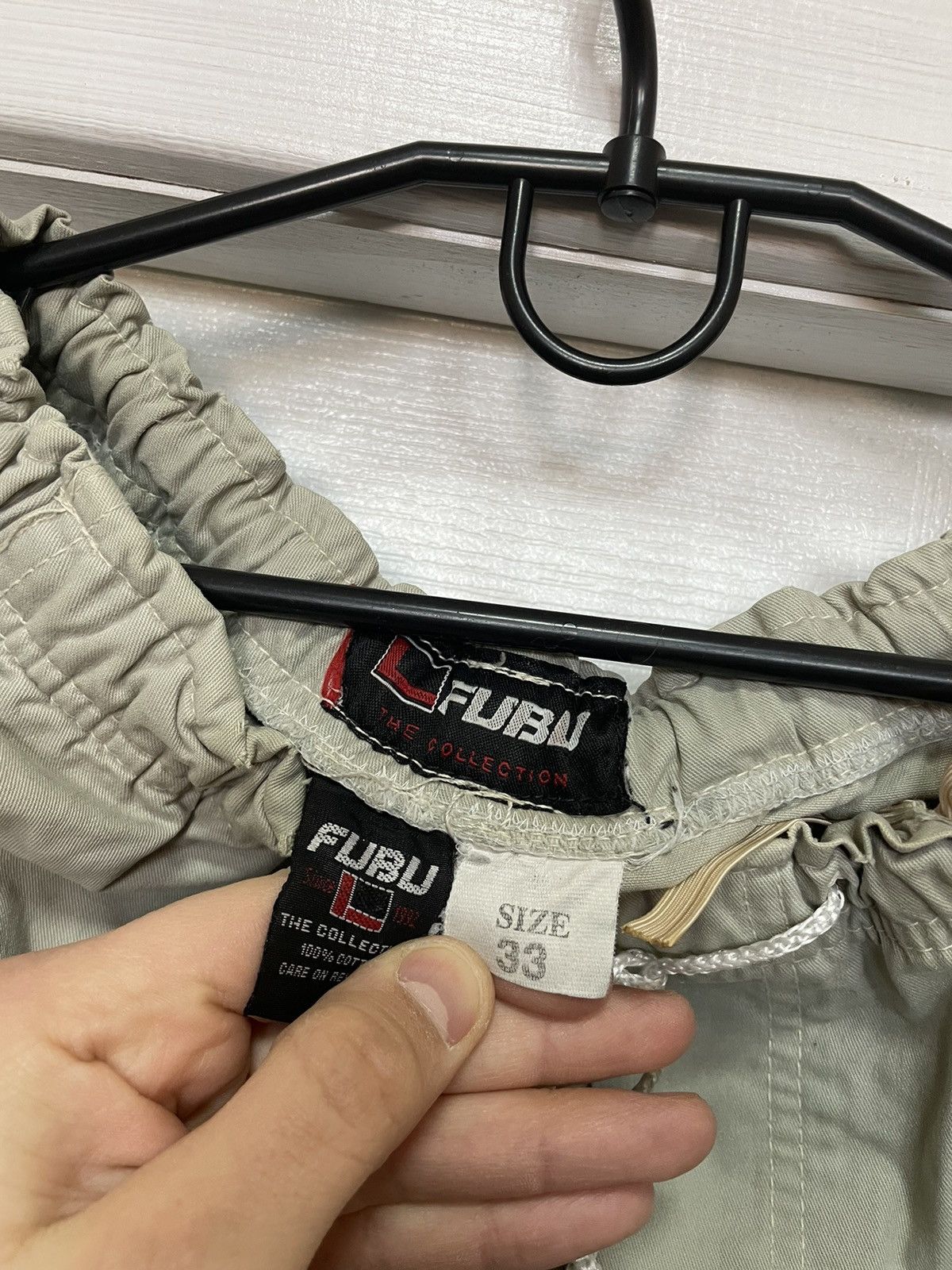 Fubu × Vintage Vintage Fubu streetwear skate die pants eminem southpole y2k Size US 33 - 5 Thumbnail