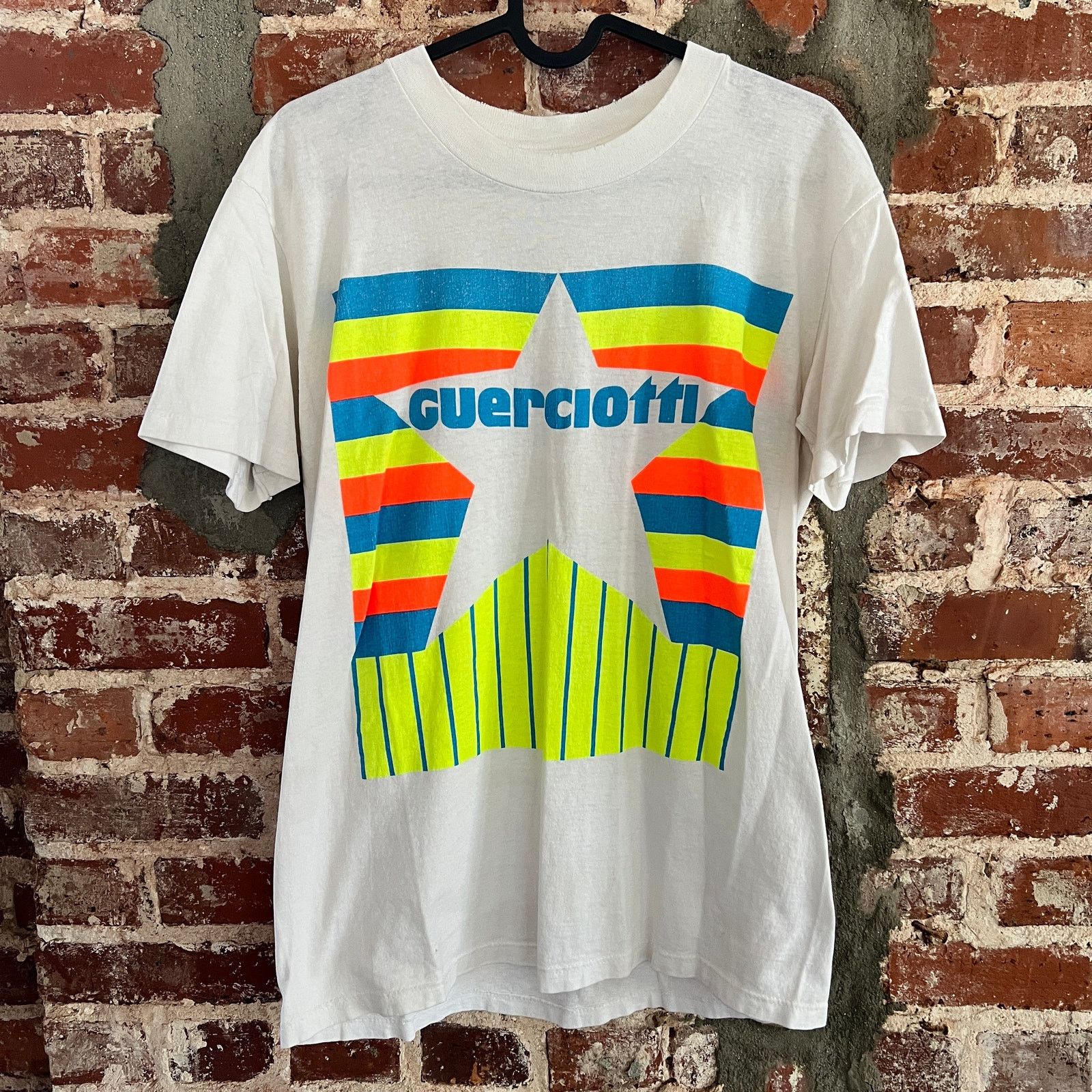 Vintage RARE VTG Guerciotti Italian Cycling T-Shirt Stedman S 19x26 Size US S / EU 44-46 / 1 - 5 Thumbnail
