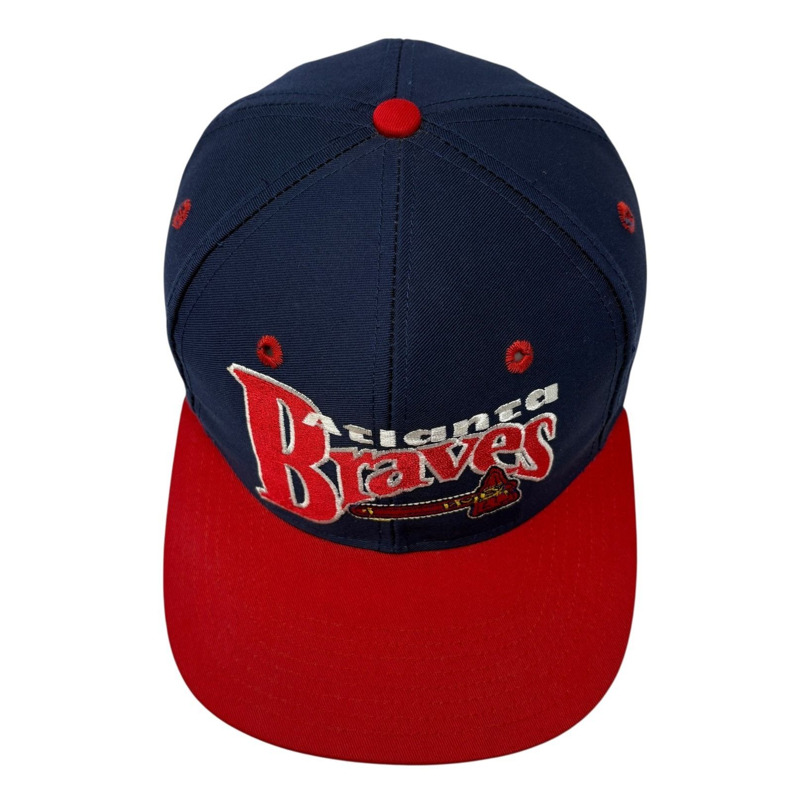 The Game Vintage Atlanta Braves The Game MLB Baseball Hat Tomahawk Fi Size ONE SIZE - 11 Thumbnail