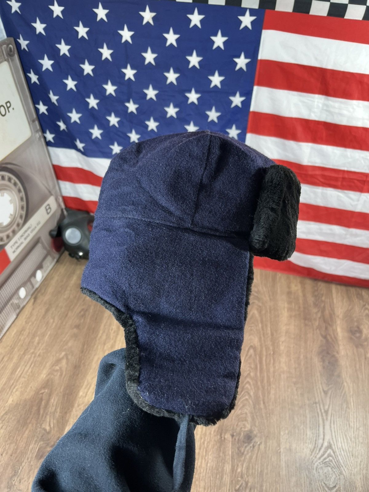 Vintage Vintage Ushanka Hat Y2K Size ONE SIZE - 2 Thumbnail