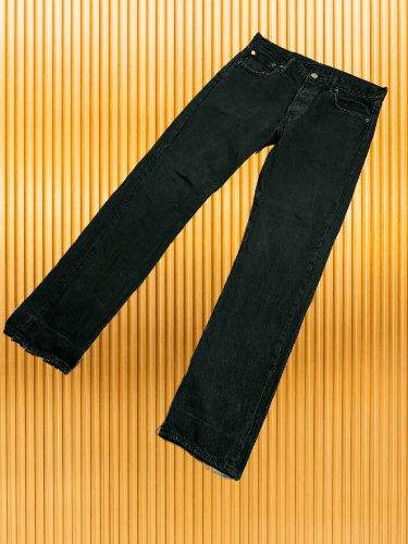 Levi's × Vintage VINTAGE 2000s Levis 501 BAGGY DISTRESSED JEANS FLARED Size US 30 / EU 46 - 1 Thumbnail