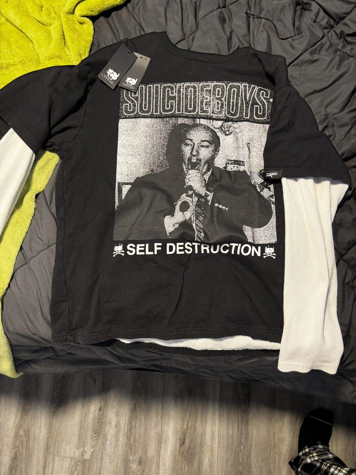 G59 Records G59 Records "Budd Dwyer" Self Destruction Long Sleeve XL Size US XL / EU 56 / 4 - 3 Thumbnail