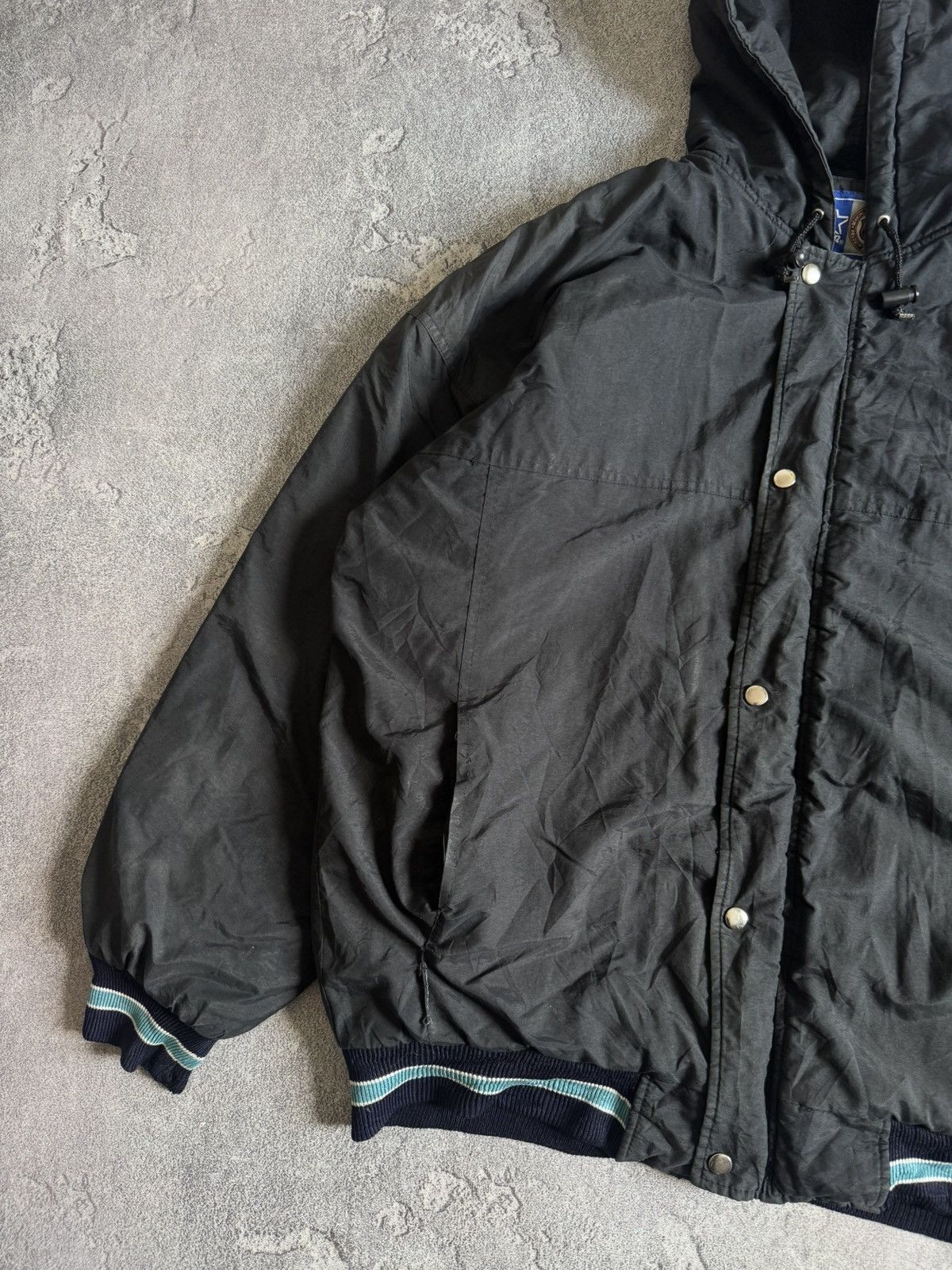 Starter Starter XL San Jose Sharks 🦈 NHL vintage bomber jacket zip Size US XL / EU 56 / 4 - 9 Thumbnail