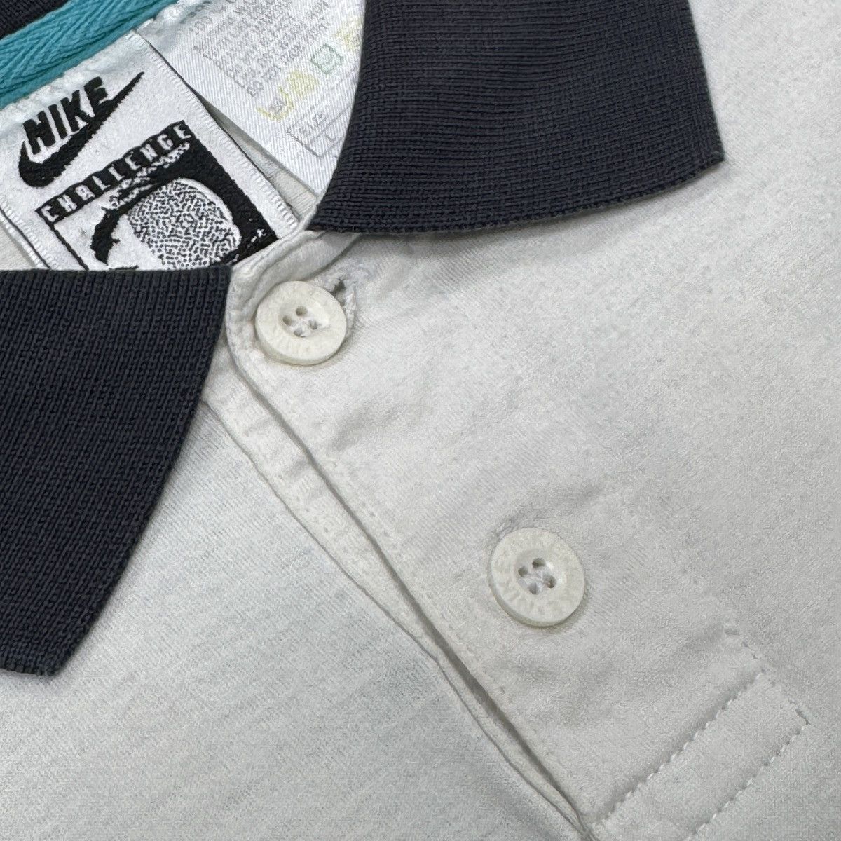 Nike × Vintage Vintage Nike Challenge Court Agassi Tennis Polo Shirt Size L Size US L / EU 52-54 / 3 - 11 Thumbnail