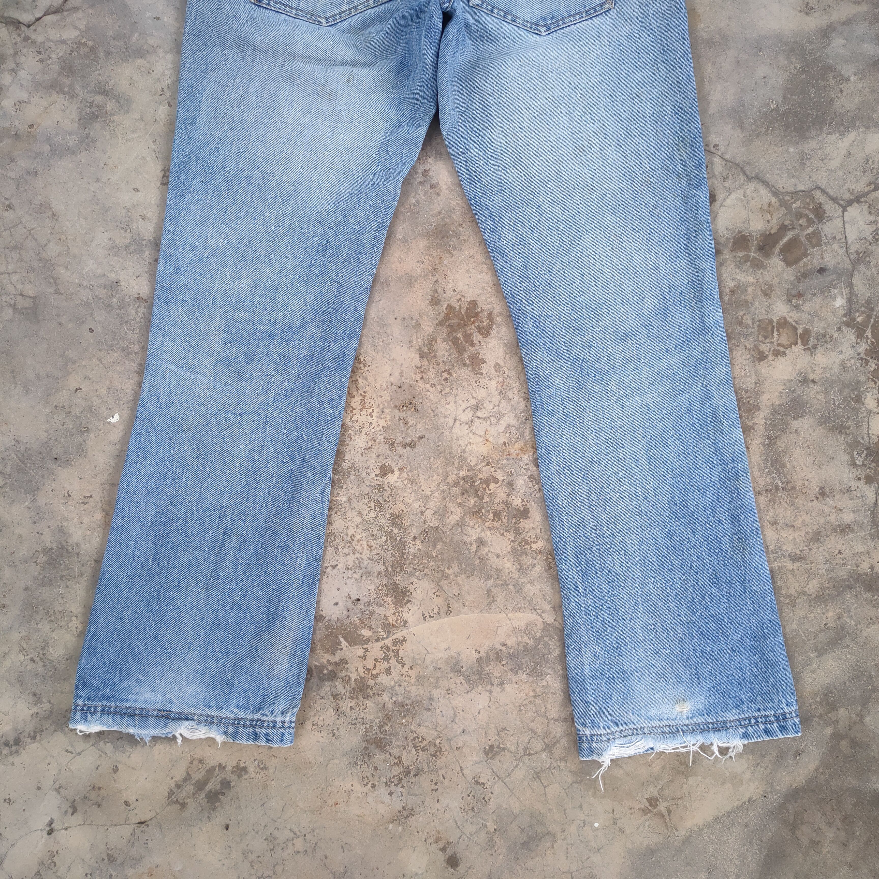 Japanese Brand W28 VINTAGE OTB FADED RIPPED JEANS PANTS Size US 28 / EU 44 - 11 Thumbnail