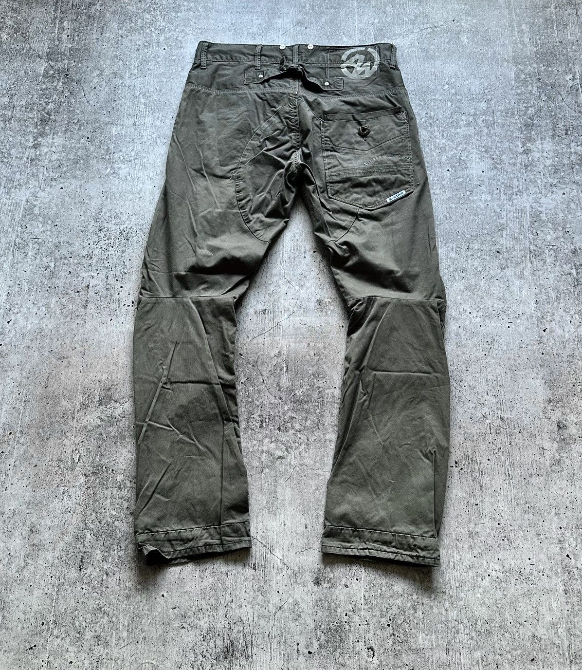 G-Star G star Raw Organic Cargo Style Vintage Casual Pants Size US 33 - 13 Thumbnail