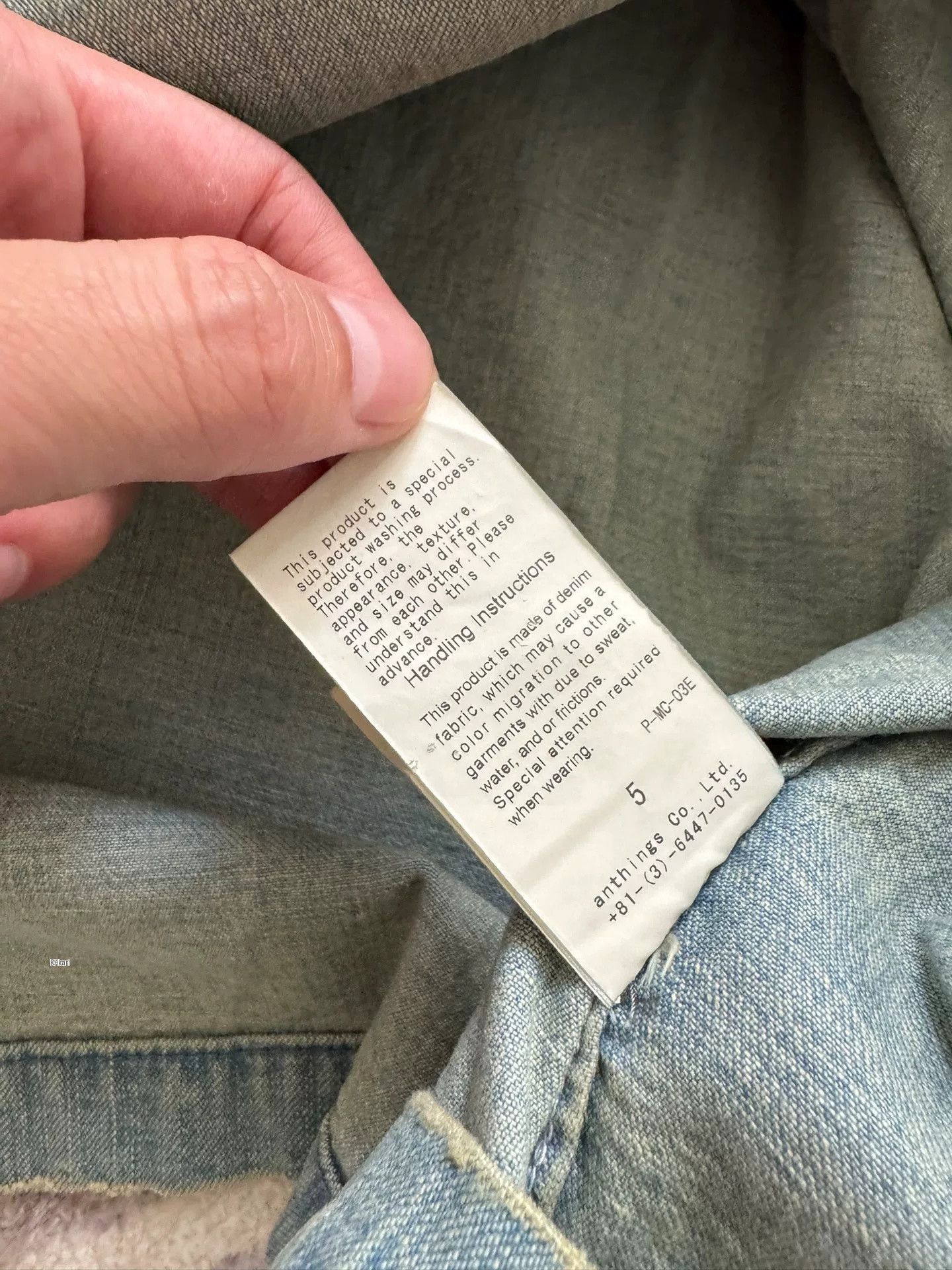 A.PRESSE A.PRESSE 25AW US Navy Denim Jacket Size US XXL / EU 58 / 5 - 5 Thumbnail