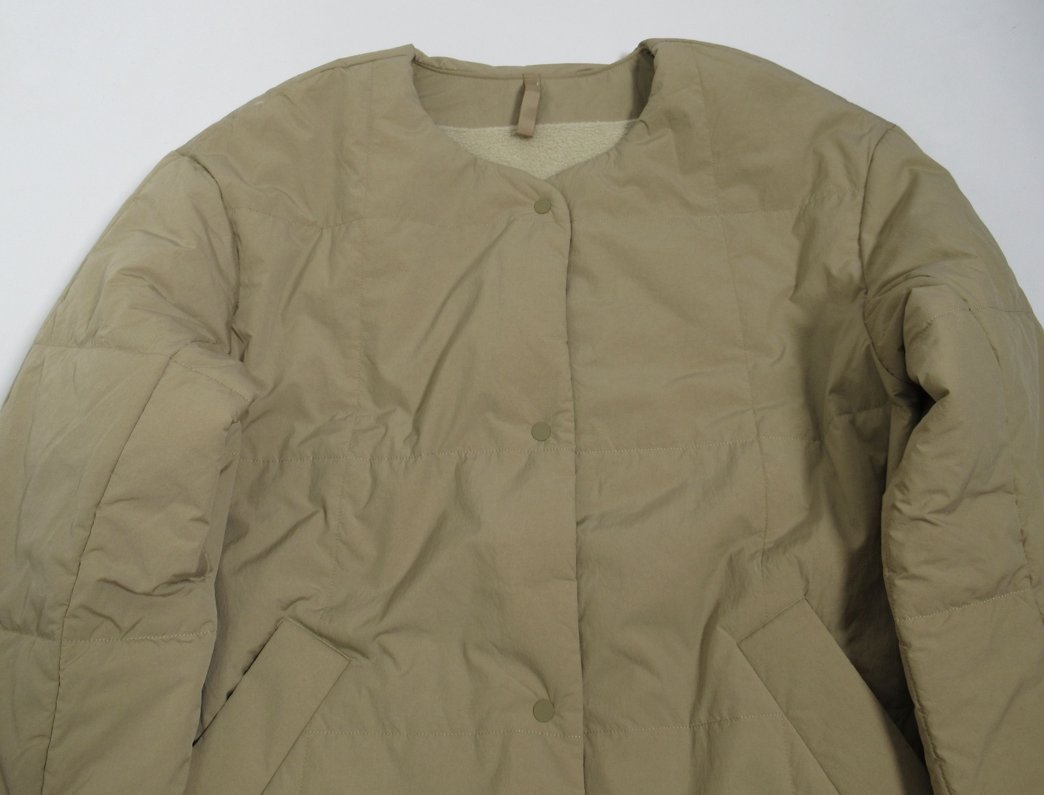 Lululemon Lululemon Fleece Lined Insulated Long Coat Filbert Tan Size M / US 6-8 / IT 42-44 - 2 Thumbnail