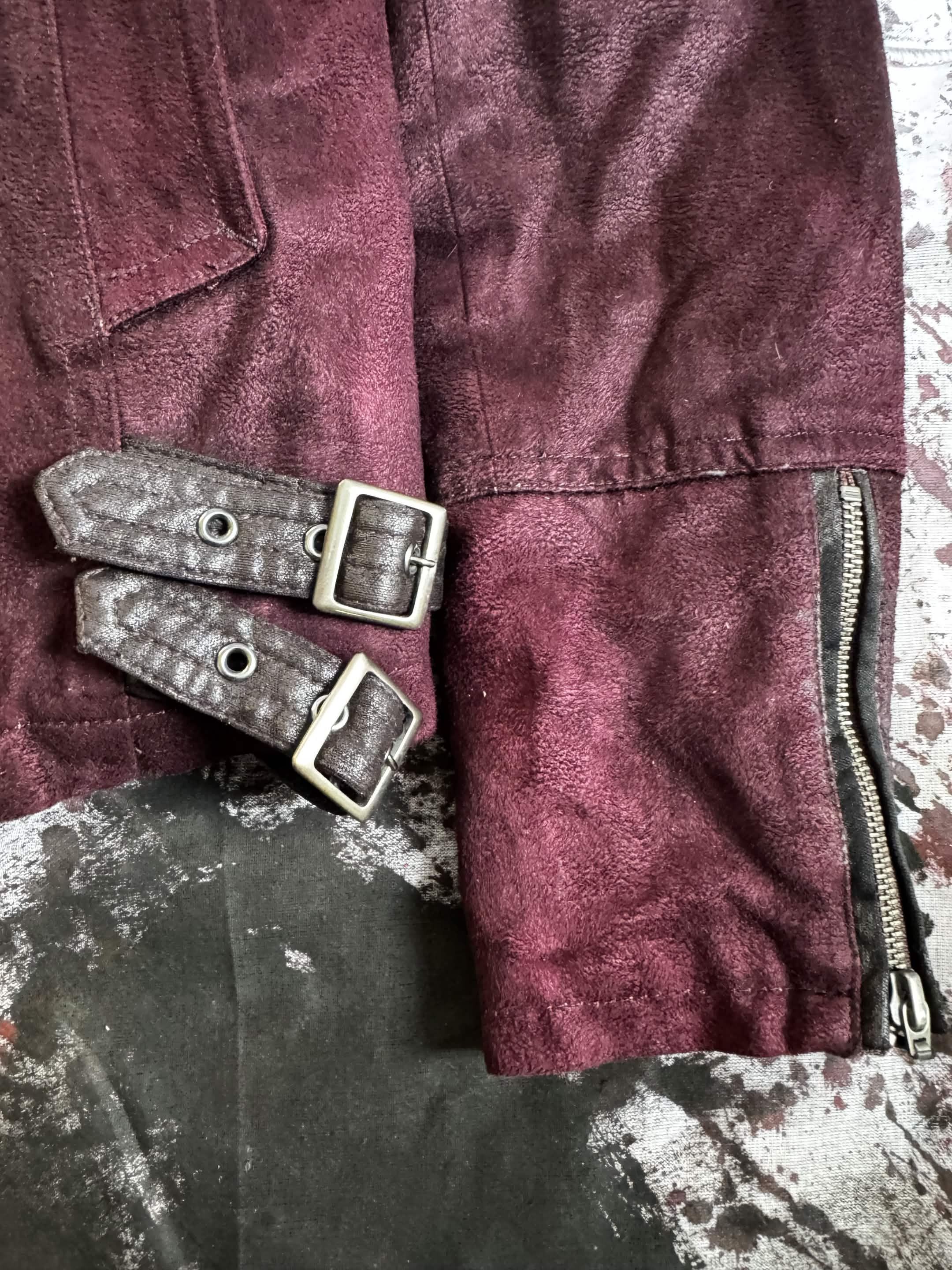 Tornado Mart Tornado mart Suede fur jacket Size US XXS / EU 40 - 5 Thumbnail