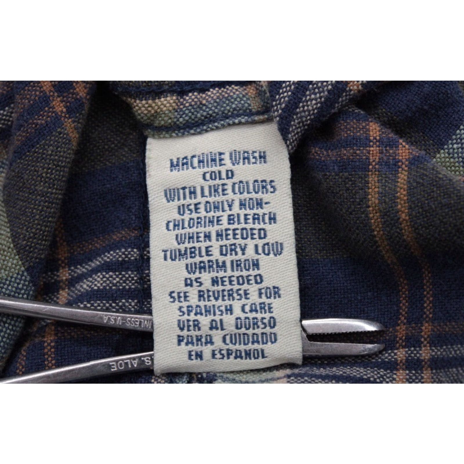 Vintage Robert Stock Shirt Mens Large Long Sleeve Button-Down Green Plaid Preppy City Classic Retro Modern Shirt Size US L / EU 52-54 / 3 - 6 Thumbnail