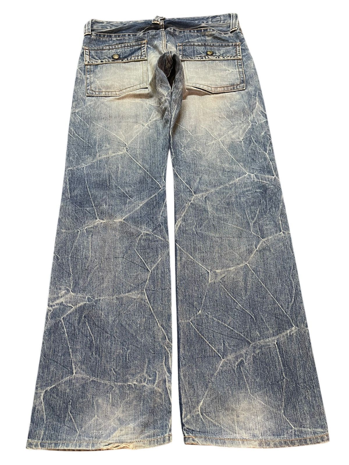Hysteric Glamour Vintage Japanese Brand Bush Pants Thunder Wash Baggy Jeans Size US 32 / EU 48 - 2 Thumbnail