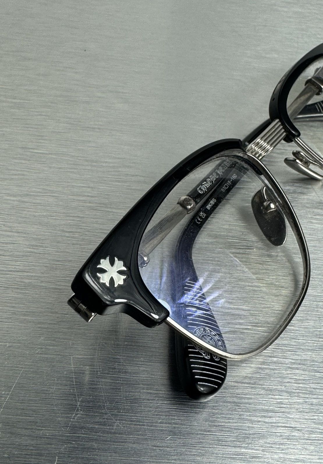 Chrome Hearts Chrome Hearts Bonennoisseur II Glasses Size ONE SIZE - 4 Thumbnail