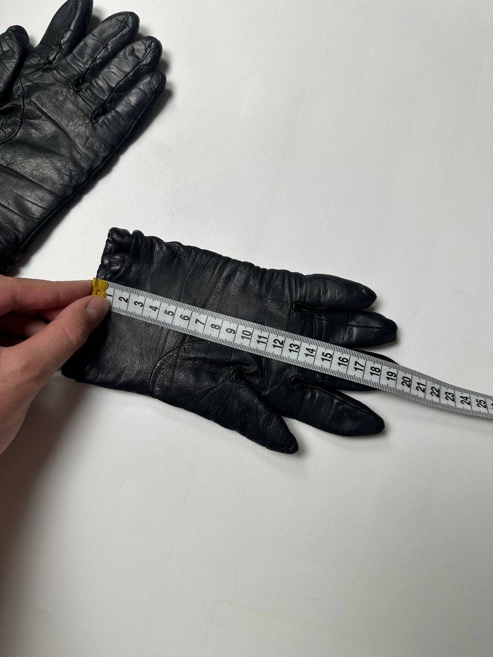 Burberry 90s Burberrys Vintage Rare Leather Womens Gloves Size ONE SIZE - 10 Thumbnail